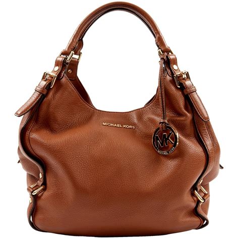 are michael kors handbags leather